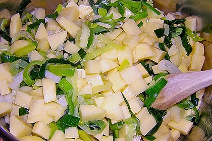 Kartoffel - Lauchcremesuppe 14