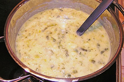 Kartoffel - Lauchcremesuppe 13