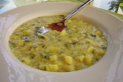 Kartoffel - Lauchcremesuppe 3