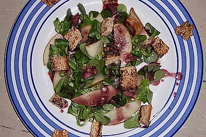 Feldsalat mit Birnen 15