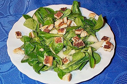 Feldsalat mit Birnen 16