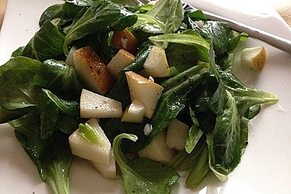 Feldsalat mit Birnen 6