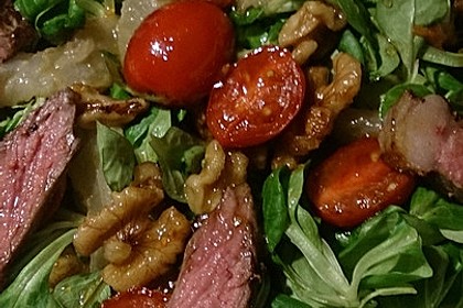 Feldsalat mit Birnen 10