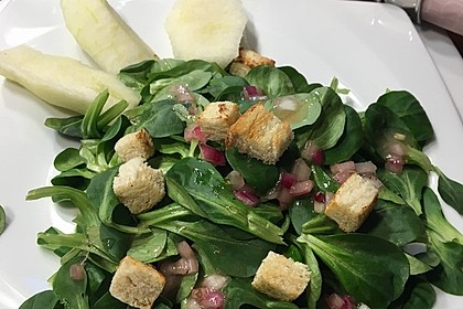 Feldsalat mit Birnen 2