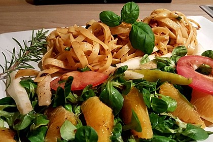 Feldsalat mit Birnen 1