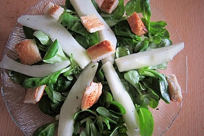 Feldsalat mit Birnen 7