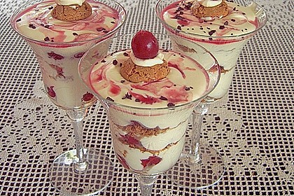 Amarettini - Kirsch Nachspeise 2
