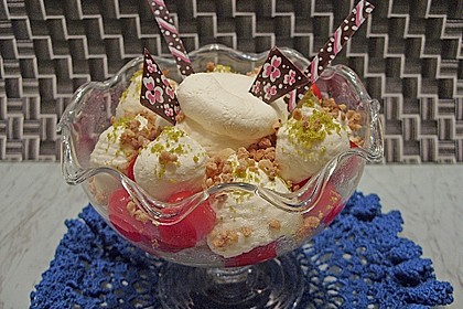 Amarettini - Kirsch Nachspeise 15