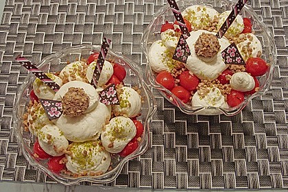 Amarettini - Kirsch Nachspeise 16