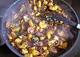 Herbstliche Kartoffel - Gem&uuml;se Pfanne mit Pastinaken