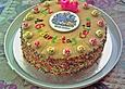 Bananen - Marzipan - Torte