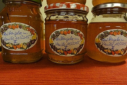 Quittengelee mit Vanille 4
