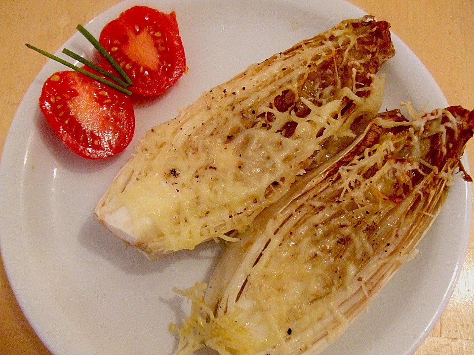 Gebackener Chicoree (Rezept mit Bild) von nicoleherold | Chefkoch.de