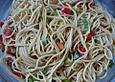 Spaghetti - Salat asiatisch