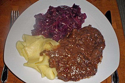 Wildschweinbraten mit Waldpilzen 2