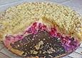 Stachelbeer - Kuchen mit Krokantstreuseln