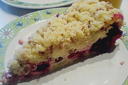 Stachelbeer - Kuchen mit Krokantstreuseln 1