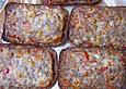 Buntes Hackfleischbaguette