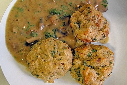 Buttermilch  -  Semmelkn&ouml;del -  Souffle 4