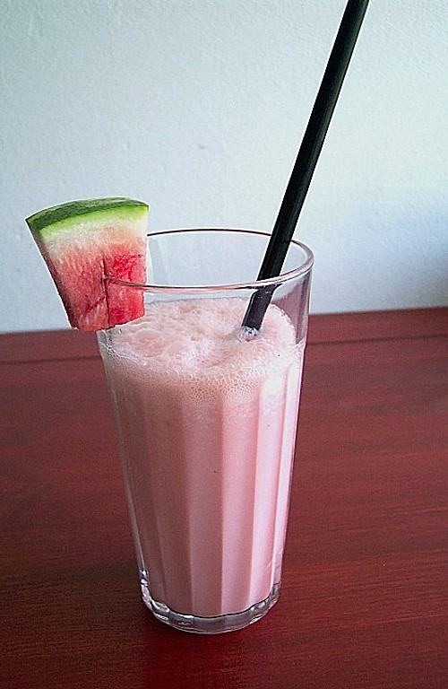 Wassermelonen Smoothie Rezept Mit Bild Von Hackenwaermer Chefkochde