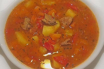 Ungarische Gulaschsuppe 9