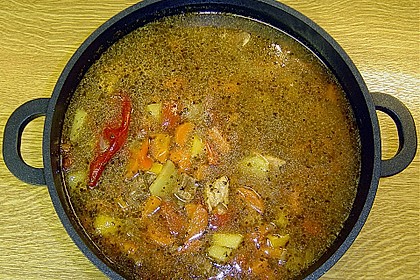 Ungarische Gulaschsuppe 1