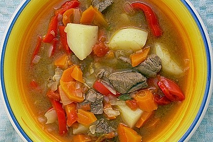 Ungarische Gulaschsuppe 3