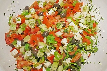 Bauernsalat &agrave; la Kreta