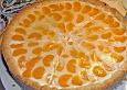 K&auml;sekuchen mit Mandarinen