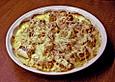 Lauchgratin auf Semmelkn&ouml;del