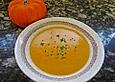 K&uuml;rbissuppe, festlich