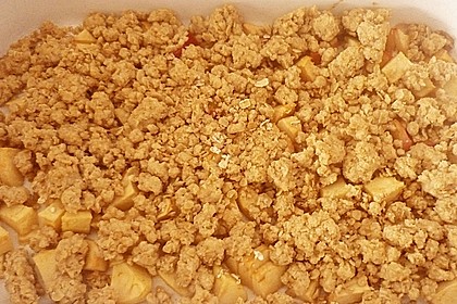 Apfelcrumble 5