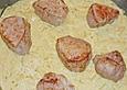 Schweinemedaillons in Curry - Sahne