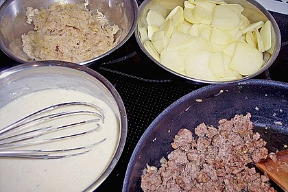 Kartoffel - Hackfleisch - Auflauf 1