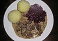 Wildschweingulasch