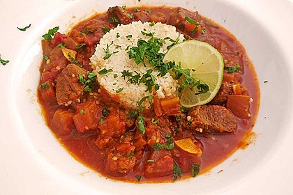 Khoresht - e- Bademjan - Lammfleisch mit Auberginen 2