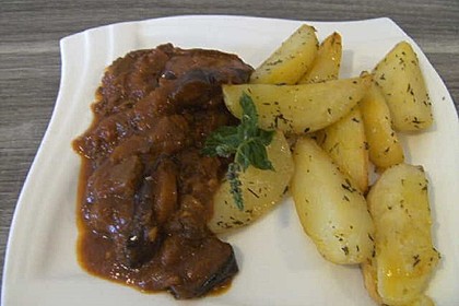 Khoresht - e- Bademjan - Lammfleisch mit Auberginen 6