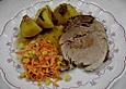 Gespickter Schweinebraten