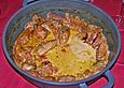 Huhn in Wermut - Sahne