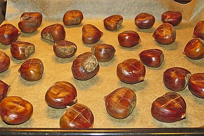 Maronen aus dem Backofen 6