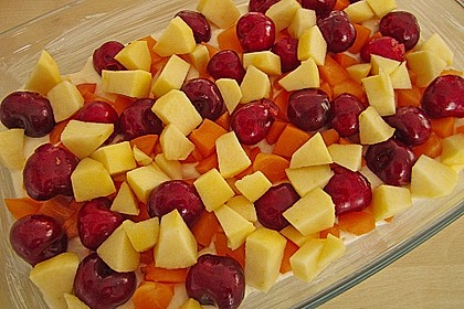 Grieß-Quark-Auflauf mit Obst 12