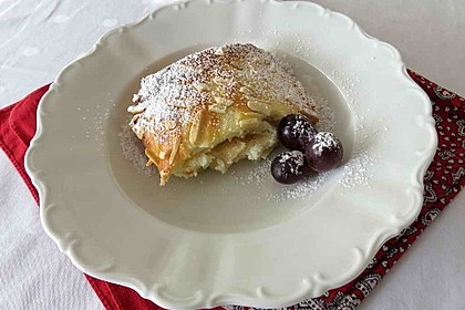 Grieß-Quark-Auflauf mit Obst
