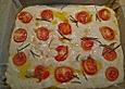 Focaccia mit Tomaten und Rosmarin