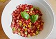 Tomaten-Paprikasalat