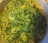 Lachs-Spinat-Spaghetti (Bild)