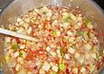 Zucchini-Pflaume-Zwiebel-Chutney