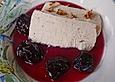 Zimt-Parfait mit Pflaumen-Orangen Sauce