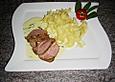 Schweinefilet an Gorgonzola-Sauce