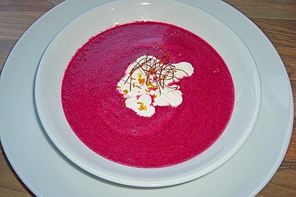 Rote Bete�Orangen-Suppe 2