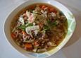 Gem&uuml;sesuppe mit Hackfleisch